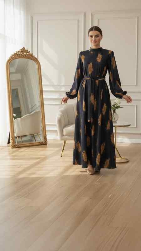 DABIL DİJİTAL KUMAŞ SPOR ELBİSE