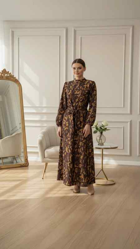 DABIL DİJİTAL KUMAŞ SPOR ELBİSE