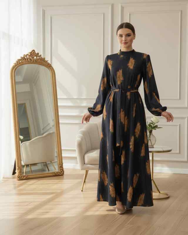 DABIL DİJİTAL KUMAŞ SPOR ELBİSE