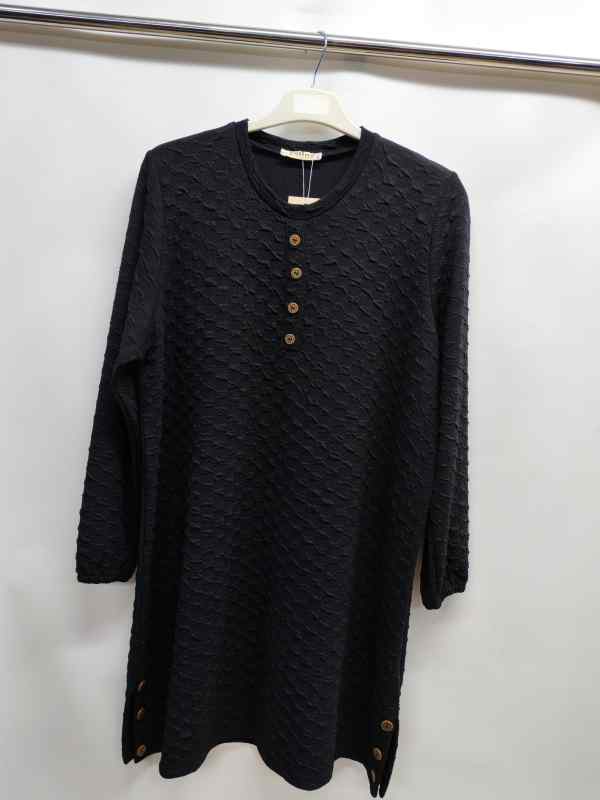 KABARTMA DESENLİ TUNİK